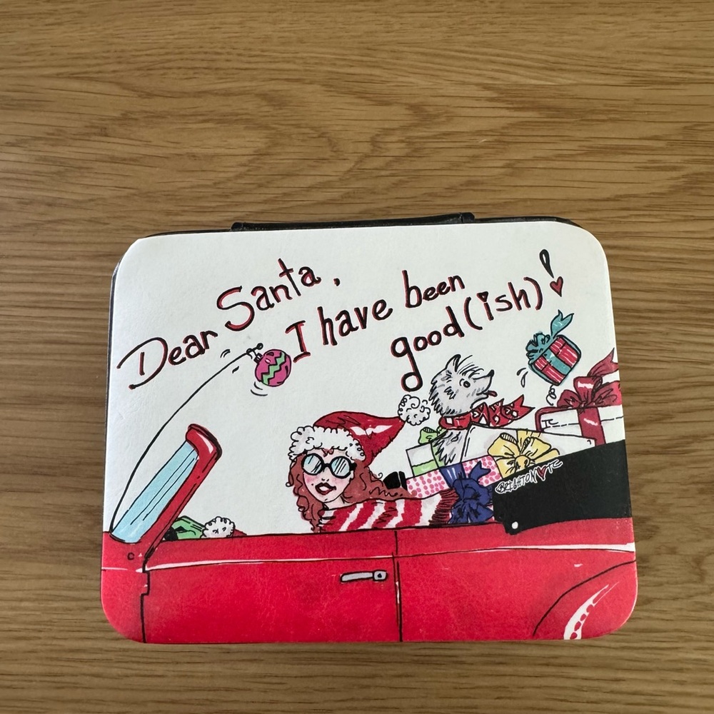 Brighton Dear Santa Travel Jewellery Case D30161 - NWOT